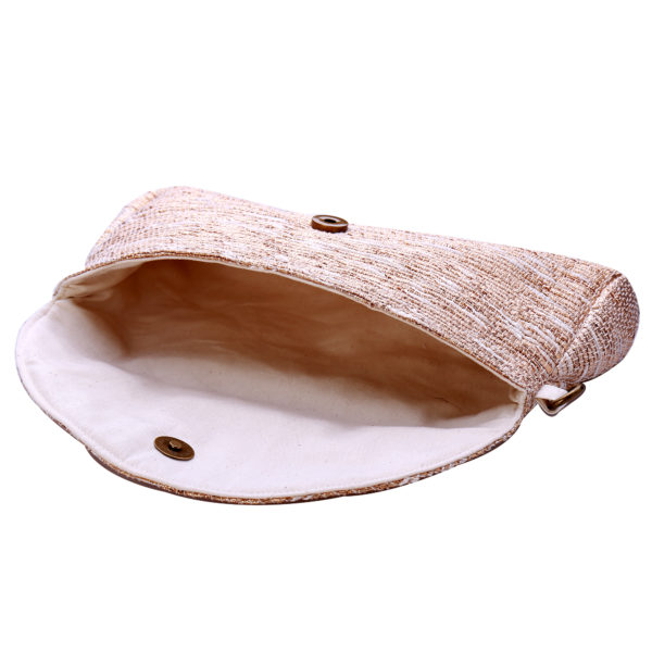 Bolso de mano dorado - Imagen 4
