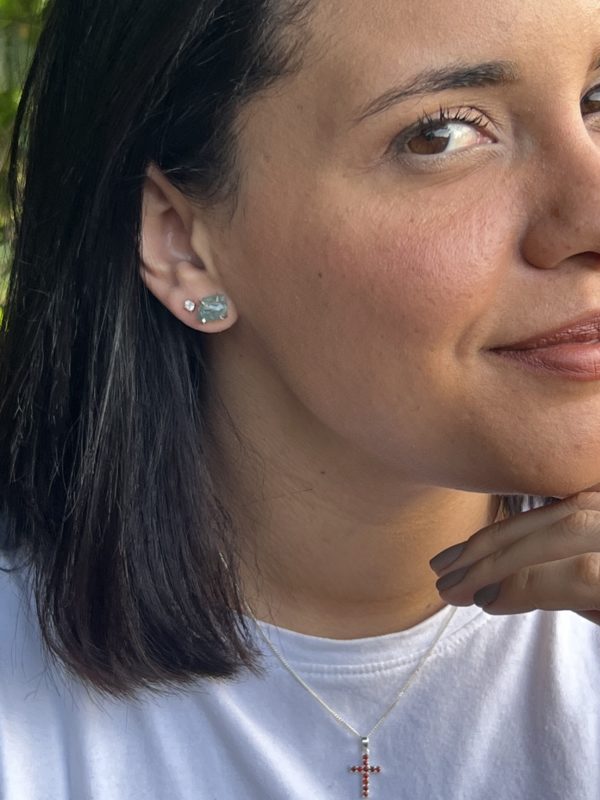 Aretes de aquamarina - Imagen 2