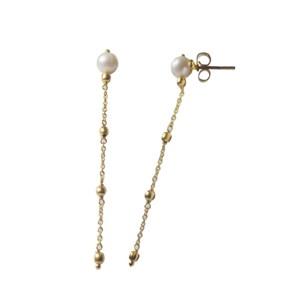 Aretes de perlas