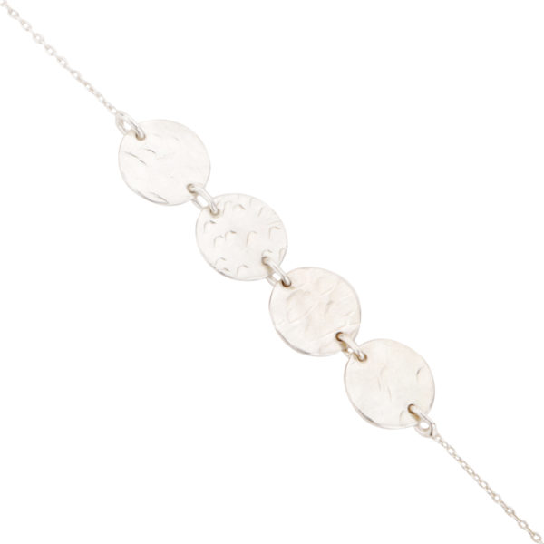 Pulsera de discos - plata 925 - Imagen 3