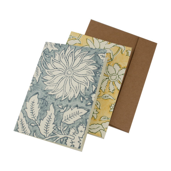 Block Prints Cards Set