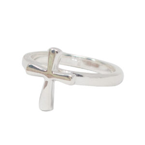 Anillo de Cruz Plata 925