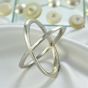 Anillo de cruce Plata 925
