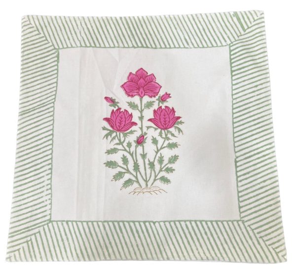 Funda cojines blockprint - 18x18 - Imagen 4