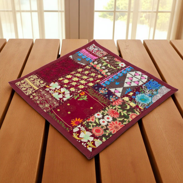Funda para cojines patchwork - 18x18