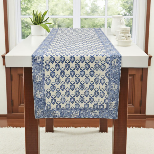 Corredor de mesa blockprint
