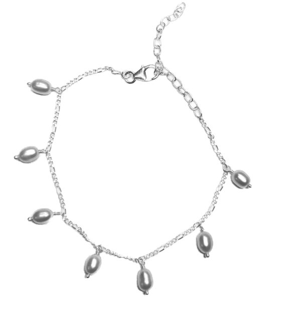 Pulsera de perlas - Plata 925 - Imagen 3